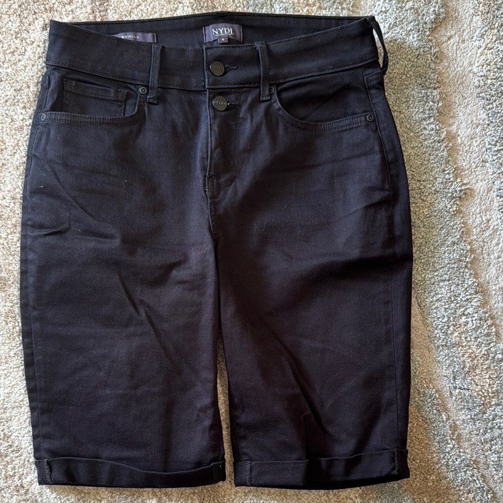 NYDJ Men's Black Shorts, US 4
